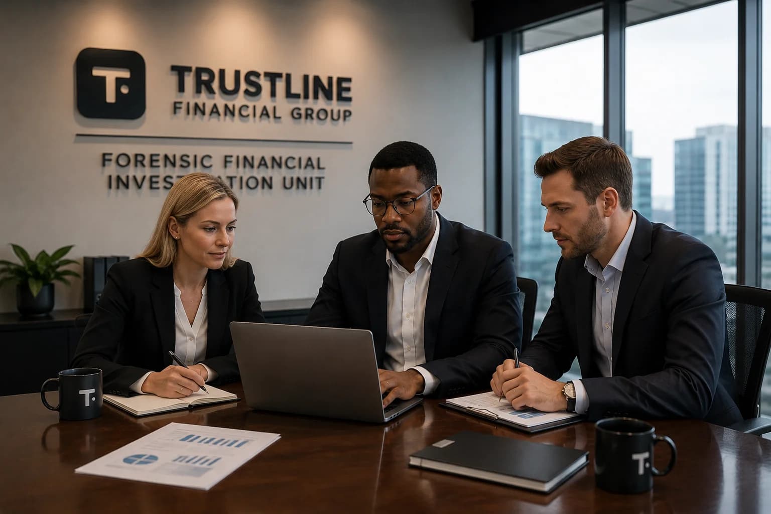 Trustline forensic investigation team